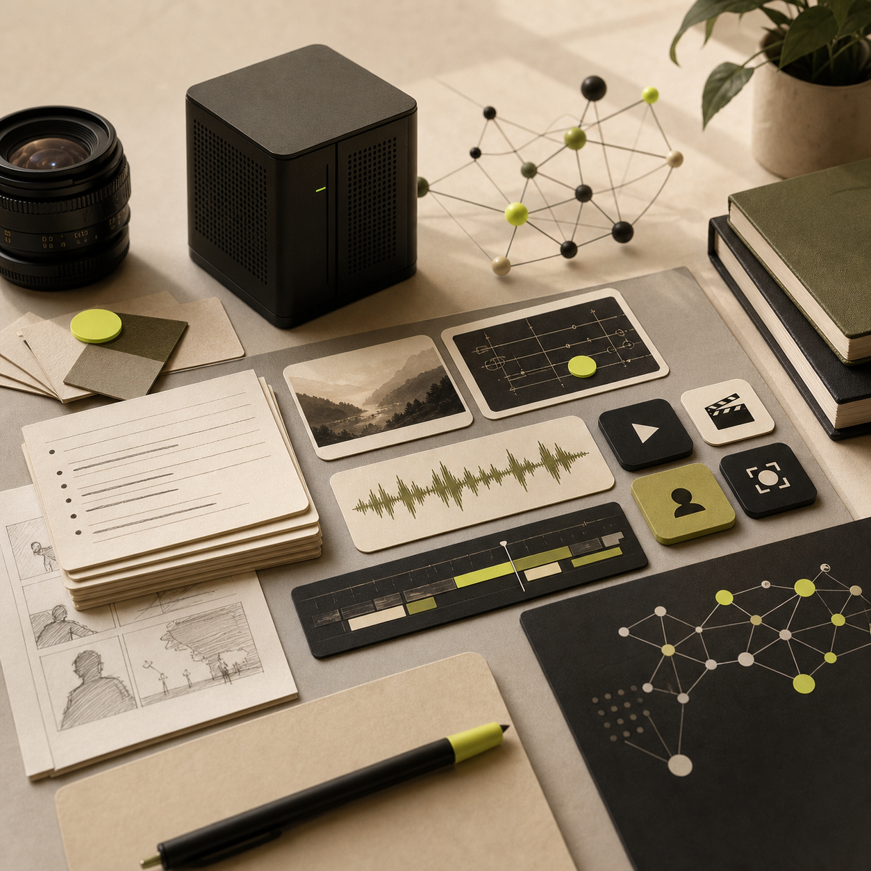 Illustration IA et contenus Bigle Production